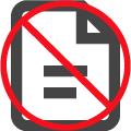 No Documentation Icon